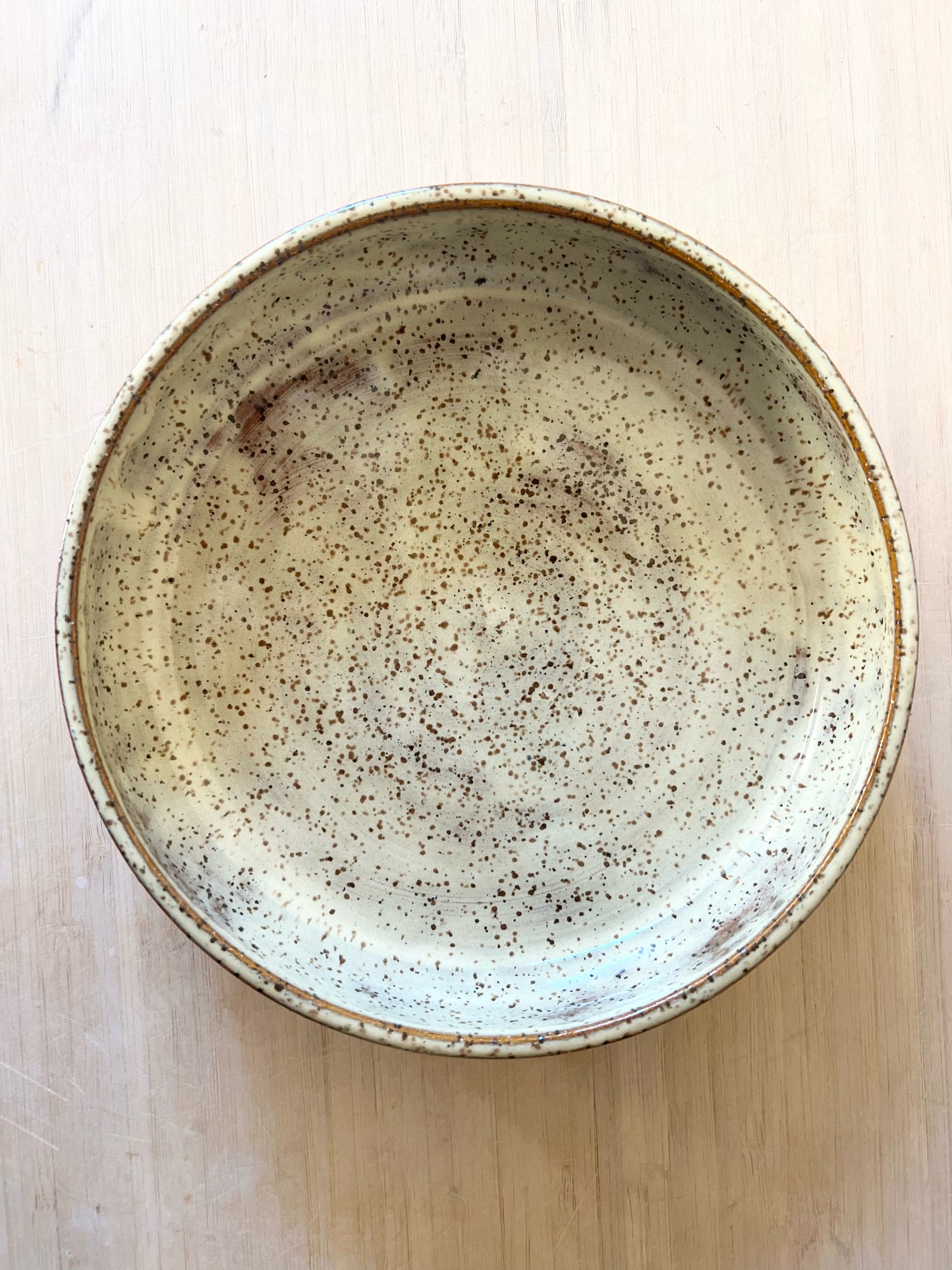 Oak Small Serving Bowl