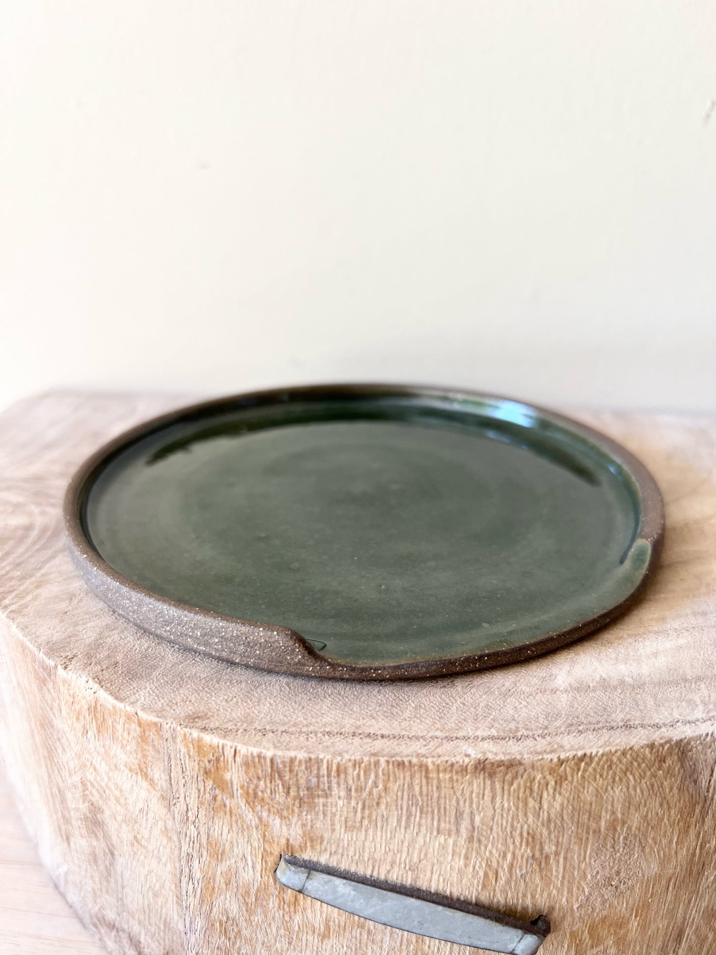 Dark Green Spoon Rest