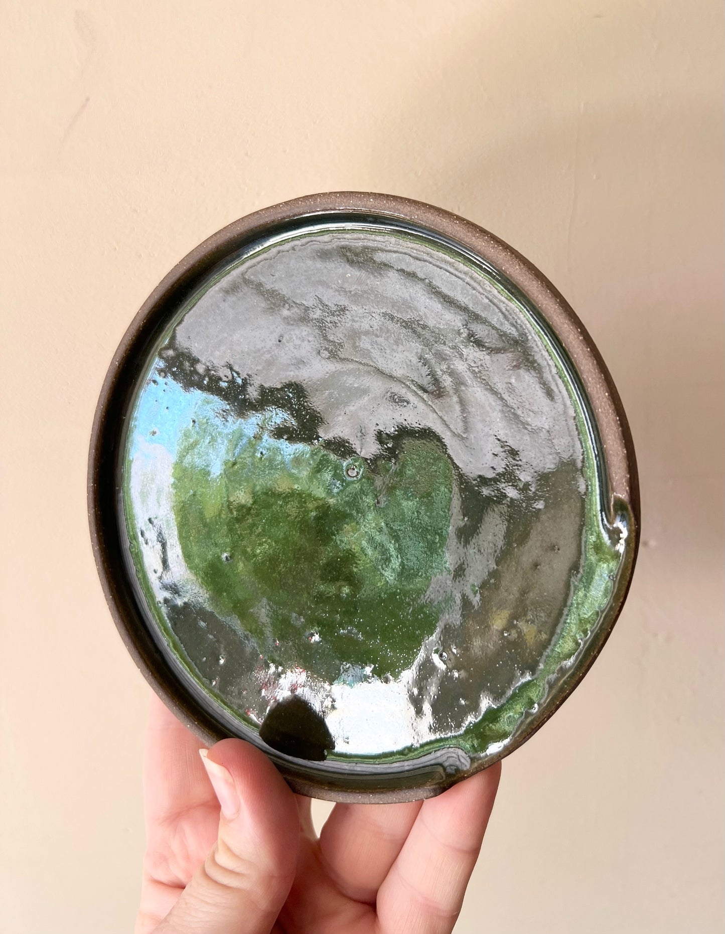 Dark Green Spoon Rest