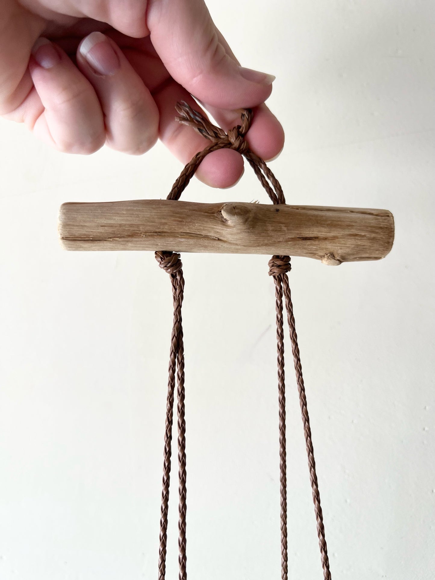 Marbled Clay Hanging Planter