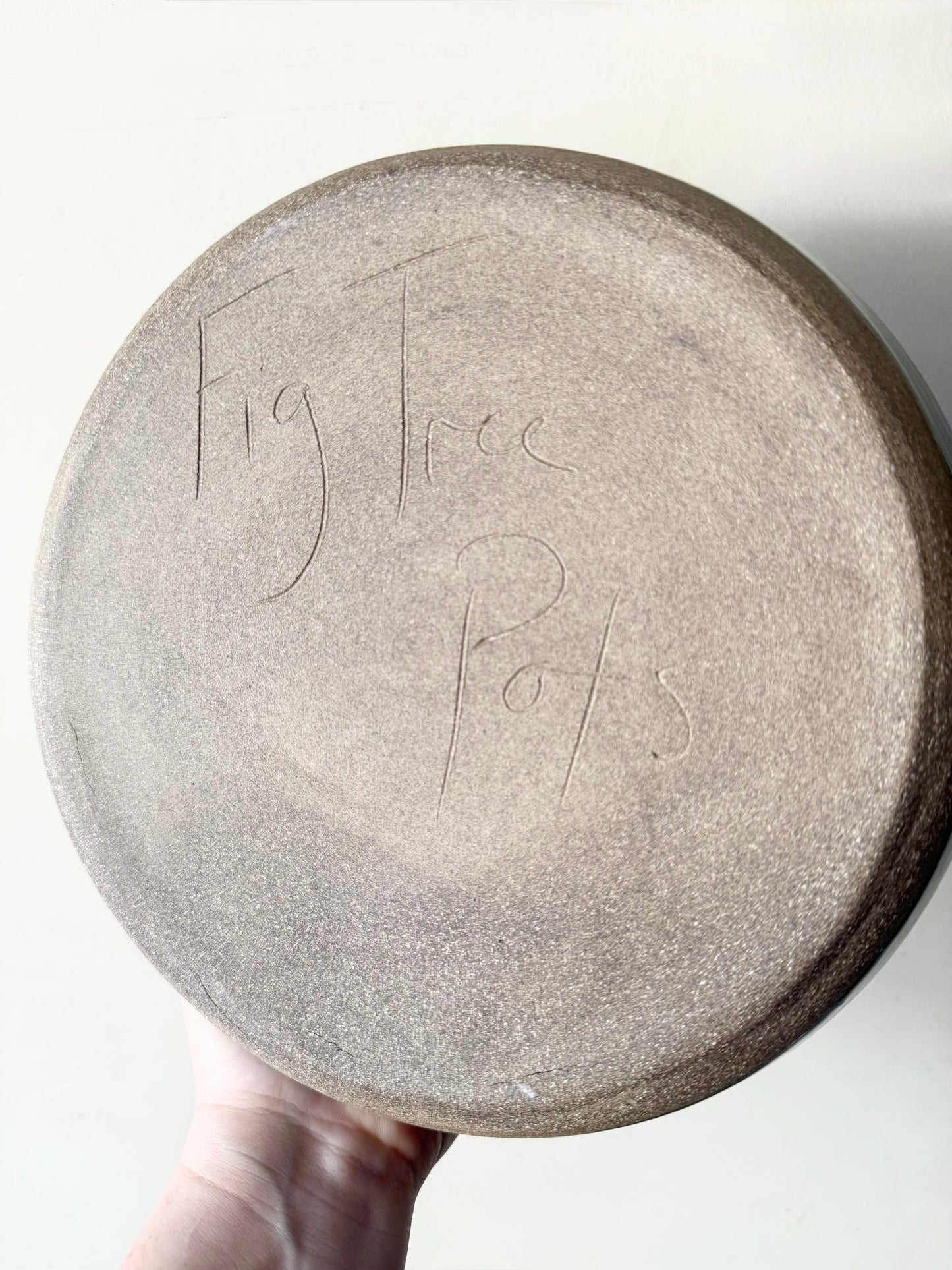 Green Serving Bowl