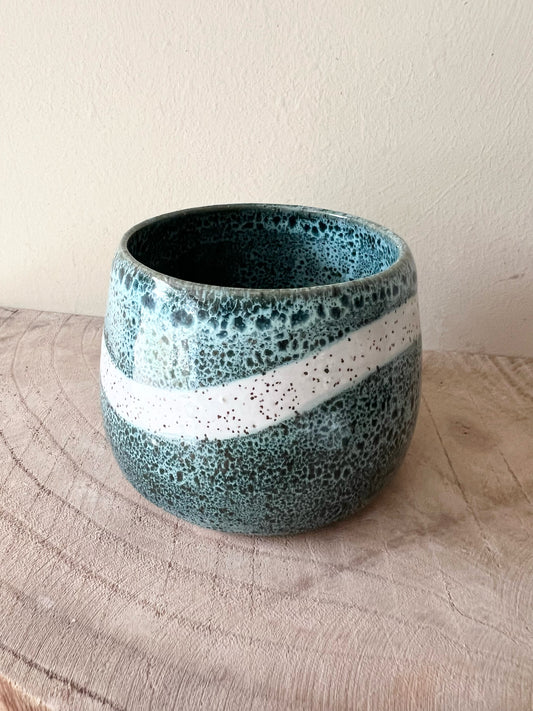 Moss Striped Cup