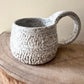 White Classic Carved Mug