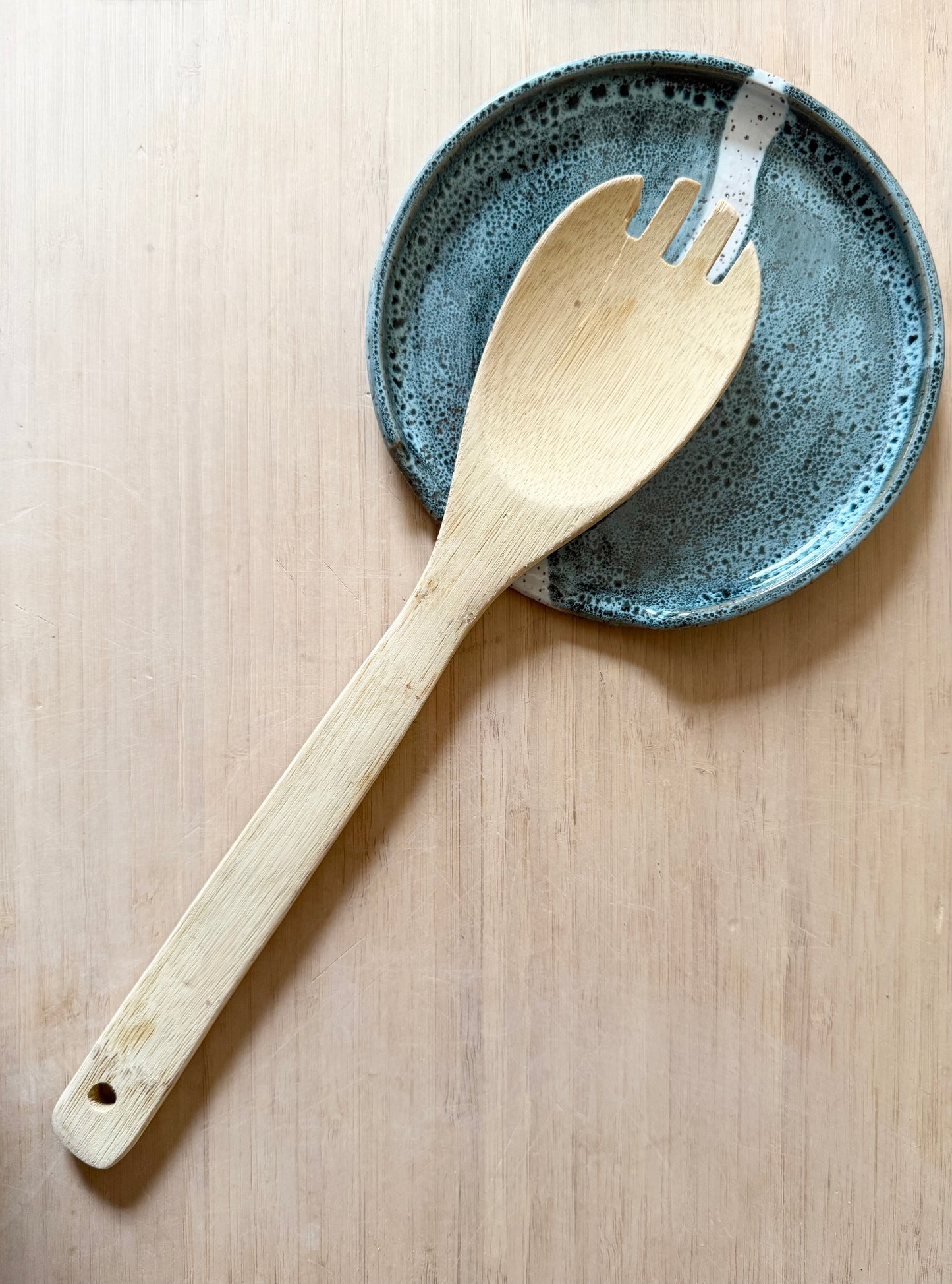 Speckled Moss Spoon Rest