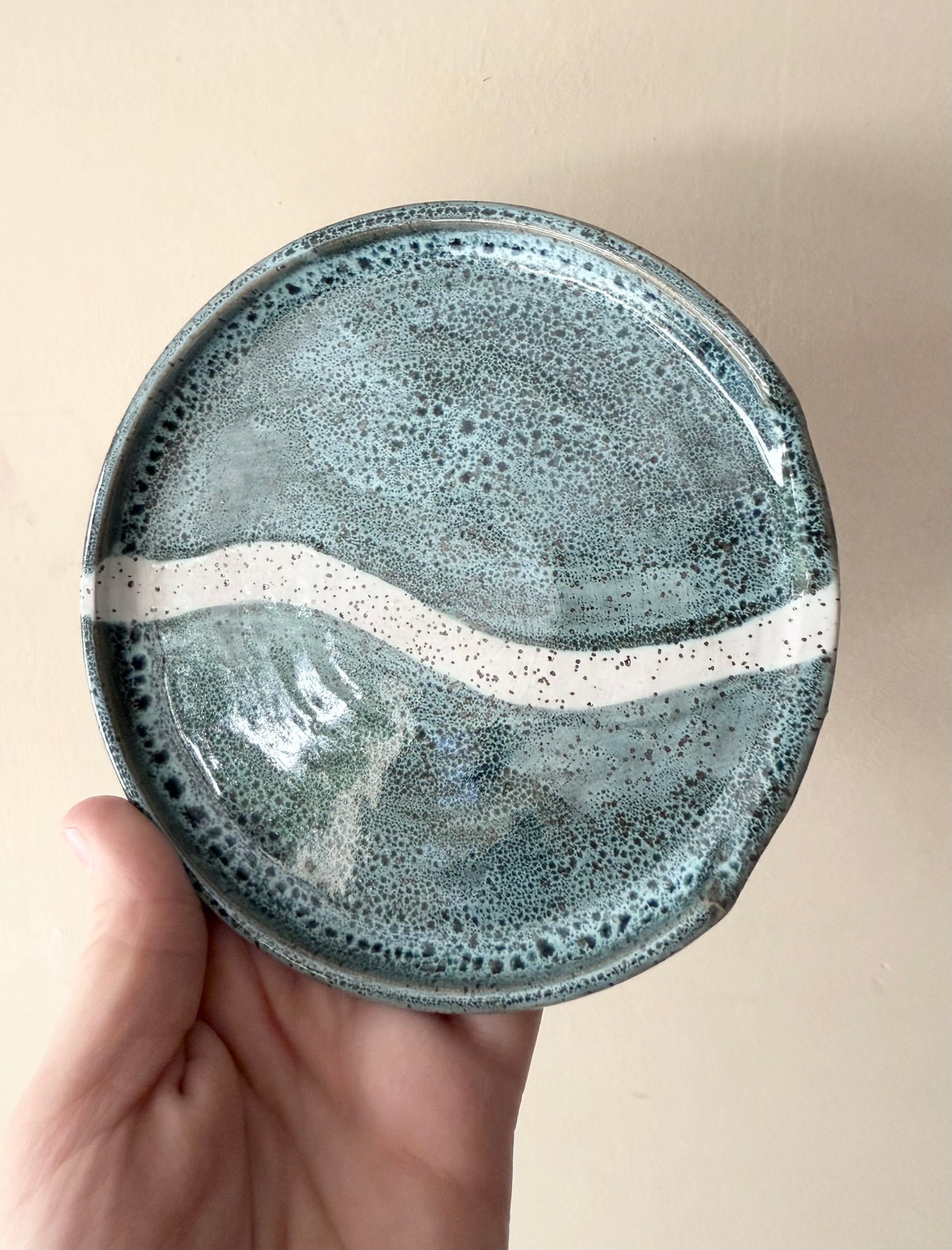 Speckled Moss Spoon Rest