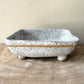 White Gold Speckled Sponge Dish