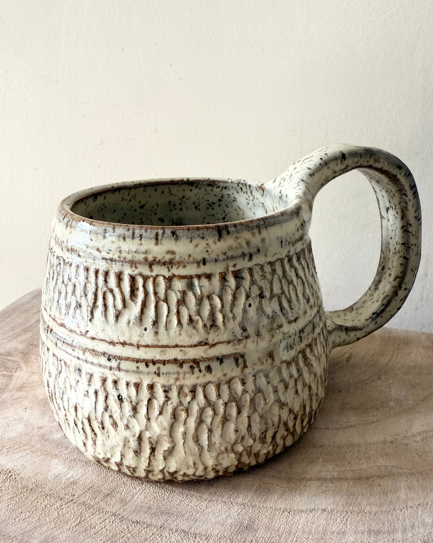 Oak Classic Carved Mug