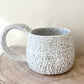 White Classic Carved Mug