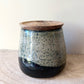 Midnight Speckled Lidded Canister