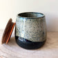 Midnight Speckled Lidded Canister