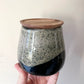 Midnight Speckled Lidded Canister