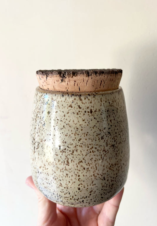 Oak Corked Canister