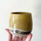 Mustard and Oak Tumbler