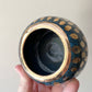 Blue and Gold Vessel