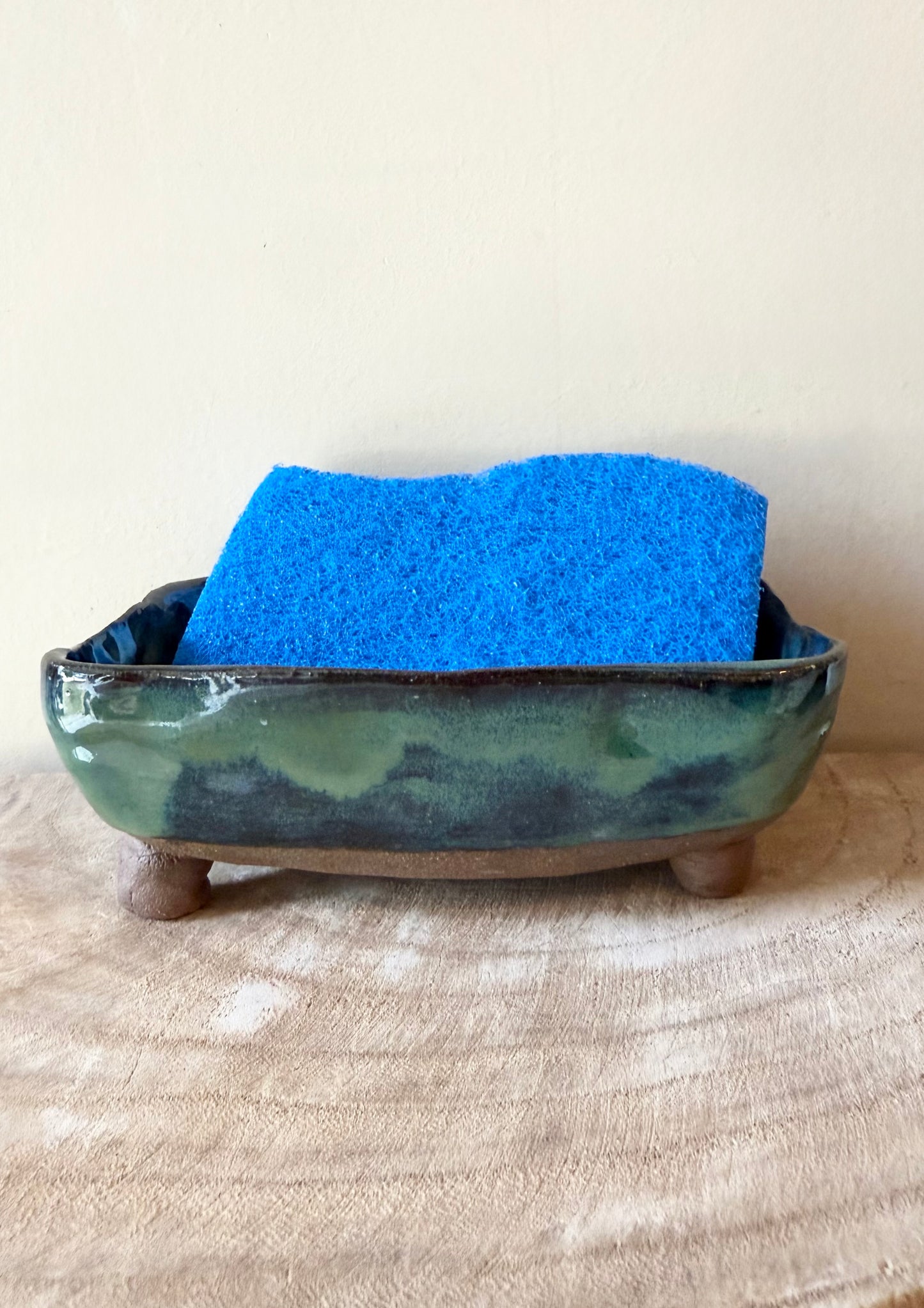 Northern Lights Sponge Dish