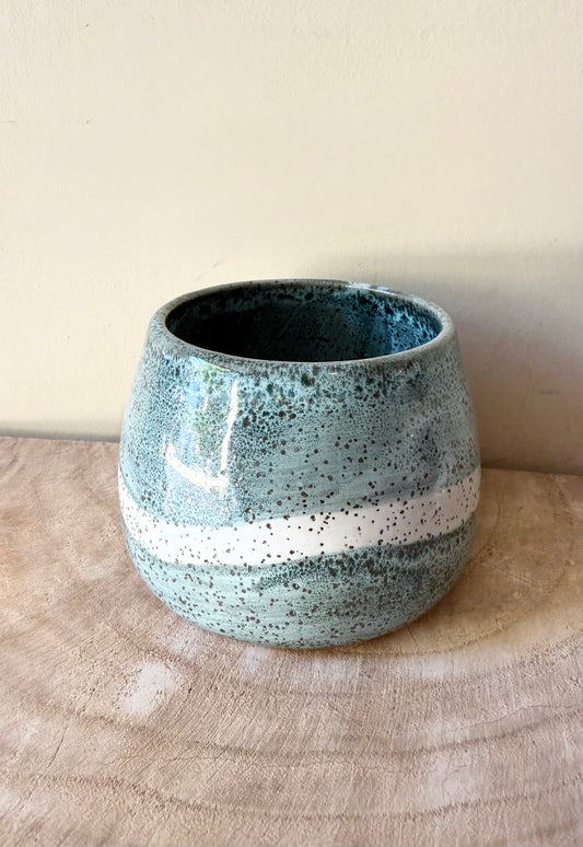 Speckled Moss Striped Cup