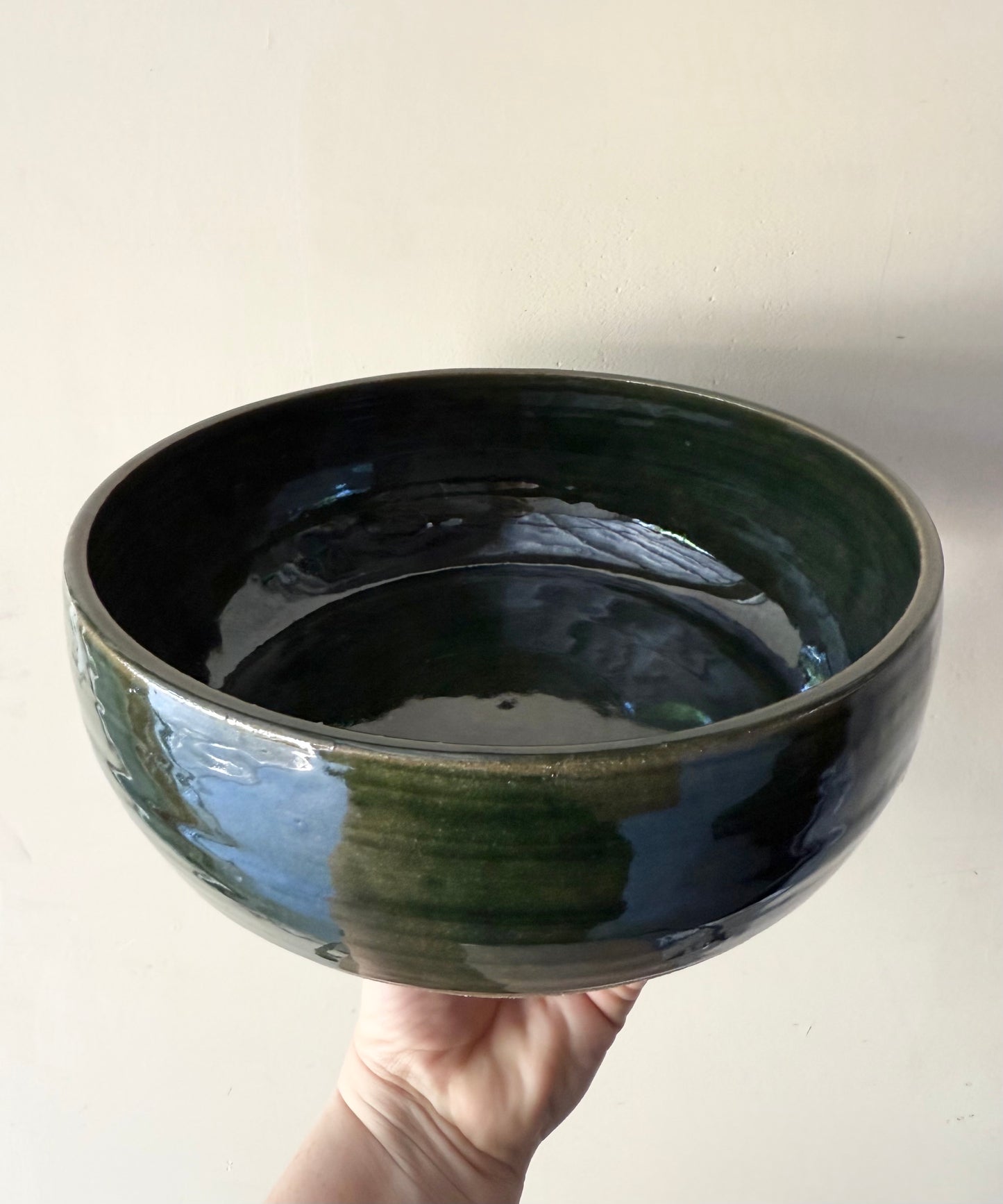 Green Serving Bowl