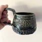 Green Classic Carved Mug