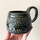 Green Classic Carved Mug